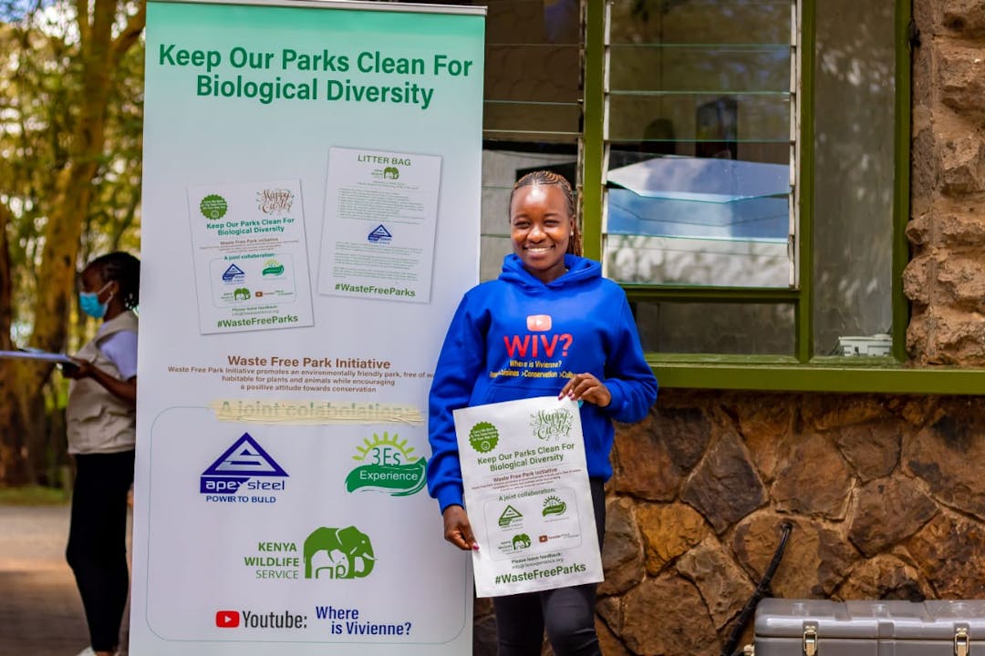 Vivienne’s Push For A Cleaner And Greener World Is Changing The Nairobi National Park